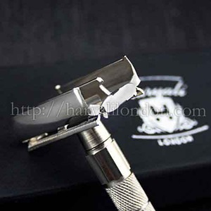 Twist Open Butterfly Style Mens Shaving De Safety Razor. Classic Vintage Razor