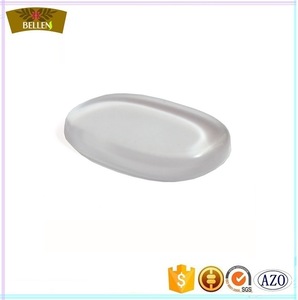 Wholesale cheap giveaway makeup clear silicone puff