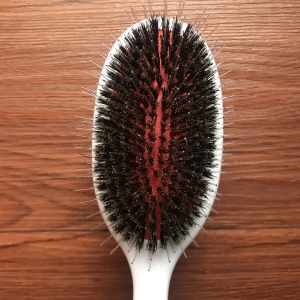 Wholesale custom logo high quality bristle and nylon needle padded hair brush comb