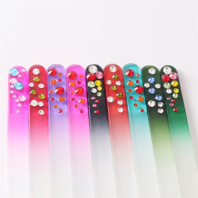 Wholesale Glass Double Sided Nail Clipper File Art Tool NF7029