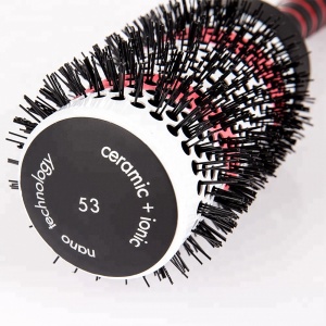 Wholesale Professional Salon Hair Beauty Round Brush Nylon Ceramic Hair Brush