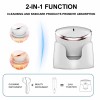 2in1 High Frequency Face Pore Cleansing Mini Electric Machine Facial Lifting Handheld Skincare Brush Electric Import Massager