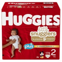 Huggies Newborn Diapers, Little Snugglers, Size 1 up to 10 lbs, 144  Count