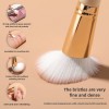 Custom High Quality 9Pcs Makeup Brush Set with Silicone Bag