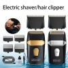 Barber Combination Waterproof Rechargeable Professional Men's Hair Trimmer Electric Shaver Set
