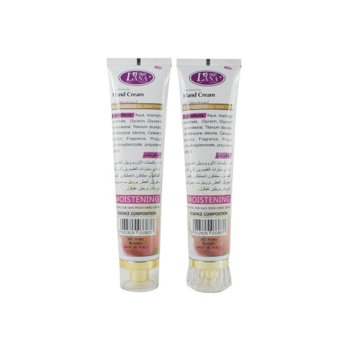 High Quantity 120g PE Plastic Hand Cream Tube With Acrylic Cover