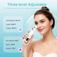 2Pcs Hot & Cold Beauty Instrument Facial Lifting Household Skin Care Beauty Device