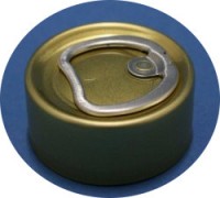 aluminium tear off seal for cosmetics bottle lid