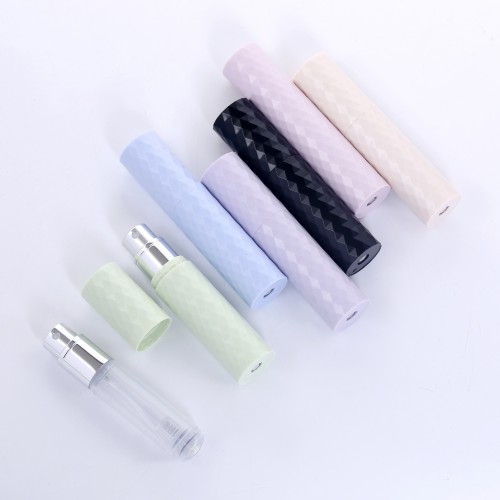 5ml ABS Shell 6 Stock Color Bottom-fill Refillable Perfume Atomizer with PP Inner Bottle