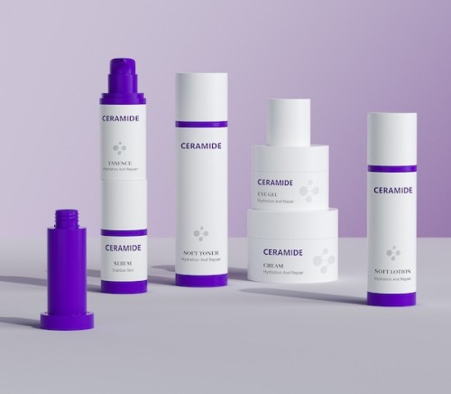 Customizable Eco-friendly Cosmetic Packaging Cream Jar With Replaceable Inner Liner 30-50G Emulsion Vacuum Pump Bottle