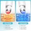 2Pcs Hot & Cold Beauty Instrument Facial Lifting Household Skin Care Beauty Device