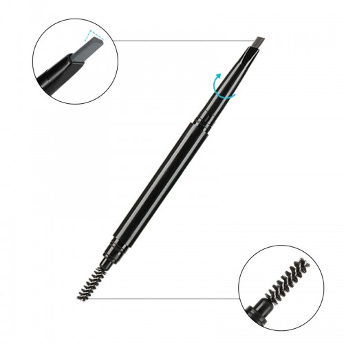 OEM custom processing eyebrow pencil double head makeup pen wholesale manufacturers direct eyebrow pen