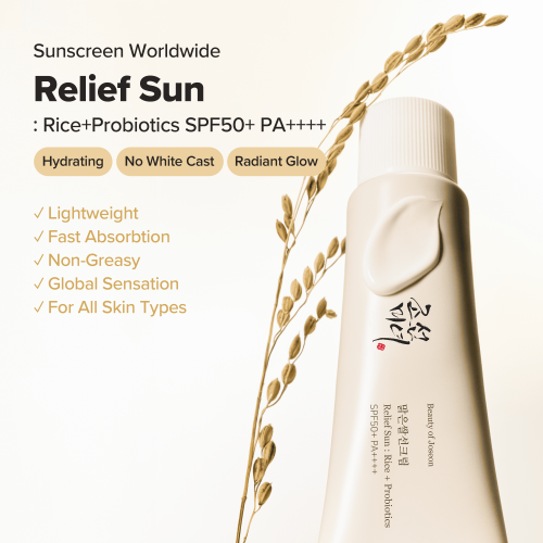 Beauty of Joseon Relief Sun: Rice + Probiotics (SPF50+ PA++++)