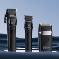Barber Combination Waterproof Rechargeable Professional Men's Hair Trimmer Electric Shaver Set