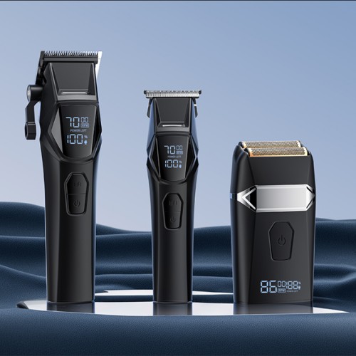 Barber Combination Waterproof Rechargeable Professional Men's Hair Trimmer Electric Shaver Set