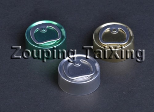 aluminium tear off seal for cosmetics bottle lid