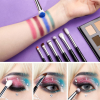 Wholesale Professional Eye Makeup Brush Set Custom Logo Black Handle Synthetic Eyeshadow Blending Brushes Kit