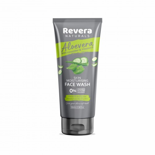 Revera Naturals Aloevera with Cucumber & Vitamin-E Face Wash