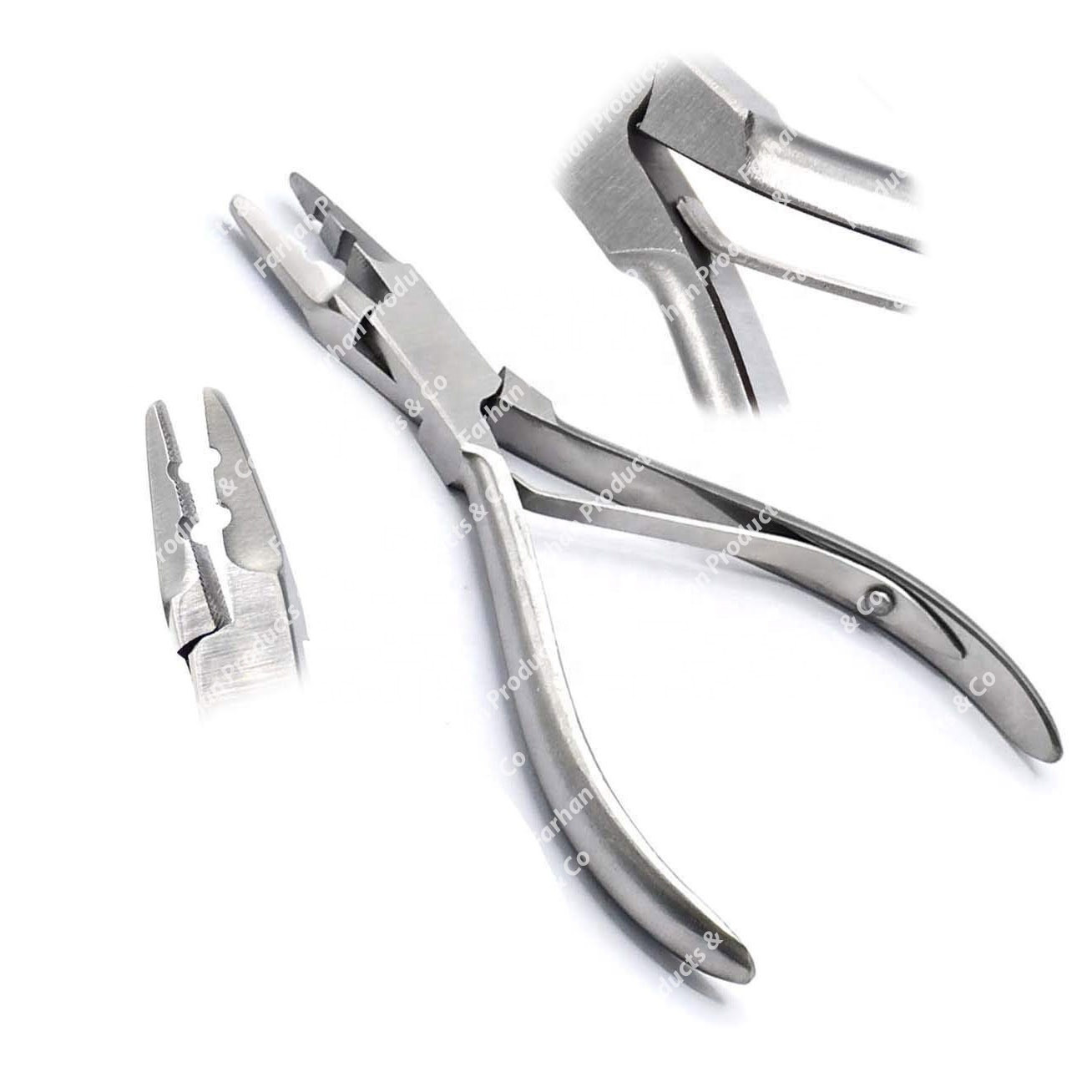 2 Holes Mini Plier For Micro Nano Ring Hair Extensions opener and Removal Tool