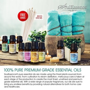 A826137 Essential oil 100% Pure Essential Oil Gift Set- 6/8/10/14 Ml Aromatherapy Gift Set 8 pure oil /10ml private label