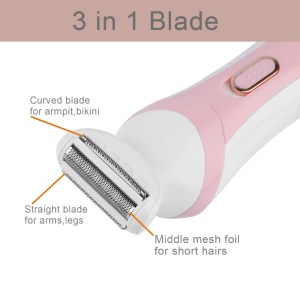 China hot selling lady shaver mini size facial shaver with battery