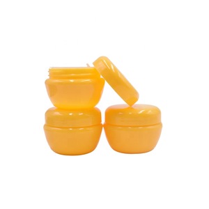 china supplier hot fill cute mushroom jar skin care cosmetic container 5g 10g 20g  small cosmetic jar