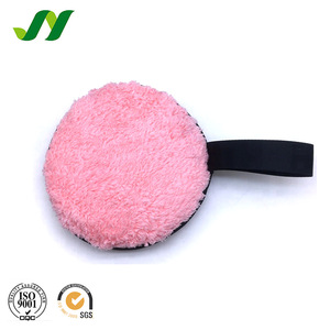 Colorful Microfiber Bamboo Facial Cellulose Make Up Cosmetic Powder Sponge Puff