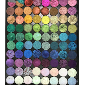 Custom Palette Matte Shimmer Duochrome Multi Chrome Individual Makeup Eyeshadow Palette with Private Label