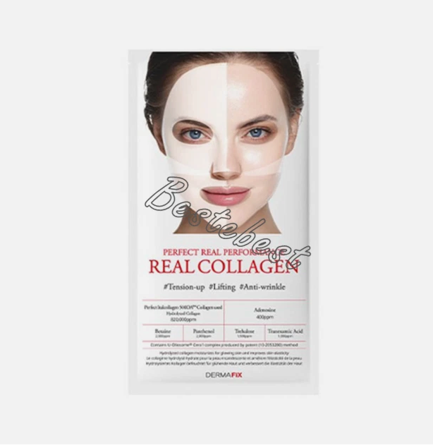 DERMAFIX REALCOLLAGEN Hydrolyzed Collagen Face Masks