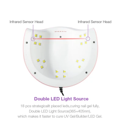 Digital Display High Quality LED Nail Dryer USB 54W Sun X4 Lamp/UV Lights for Nails Dryer