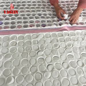 Discharge make  up cotton pad ,Nonwoven Round makeup cotton pad