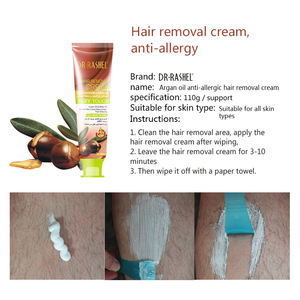 DR.RASHEL 110ml Smooth Skin Legs Underarm Bikini Line Depilatory Cream Argan Oil hair removal cream