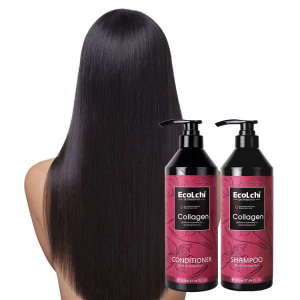 Ecolchi Private Label natural collagen  organic argan oil  hair care protect hair products