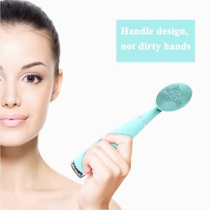 Electric Facial Cleansing Brush 5 Gears Sonic Vibration Deap Cleaning Face Brush