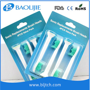 electric sonic toothbrush head, disposable toothbrush head, dupont soft bristles