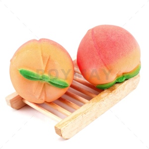 Factory Fizz Balls Colorful Peach Essential Oil Hemp Natural SPA Moisturizing Peach Bath Bomb