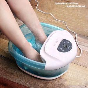 Factory Supply OEM Blood Circulation Four Roller Portable Foot Spa Bath Massager
