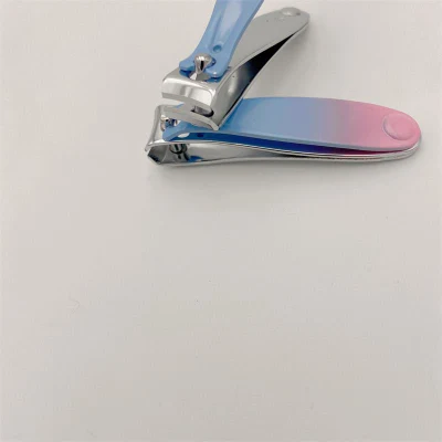 Finger Medium Gradient Paint Nail Clipper Cutter Gifts for Men and Women