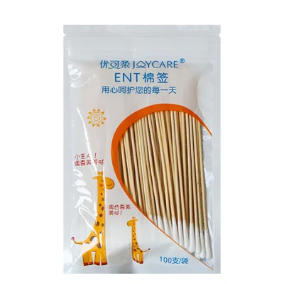 High Absorbent Cotton Head Cotton Buds with OEM Design