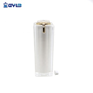 High Quality Cosmetic packaging Hot Design Manufacture Square Acrylic Bottle