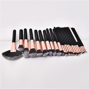 High Quality Wholesale Bamboo Custom Logo 24 PCS Makeup Brush