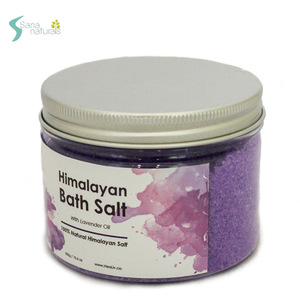 Himalayan colored  bath salt for spa  /  Organic Bath Salt / Bath Salt