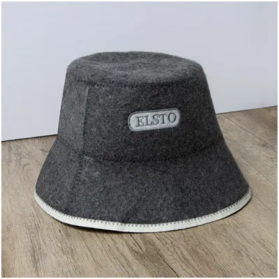 Hot Selling Cheap Wool Felt Sauna Hat Russian Sauna Cap