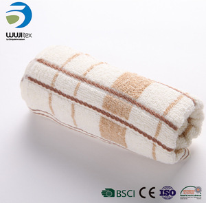 hotel supplies custom logo face or bath 100% organic cotton towel