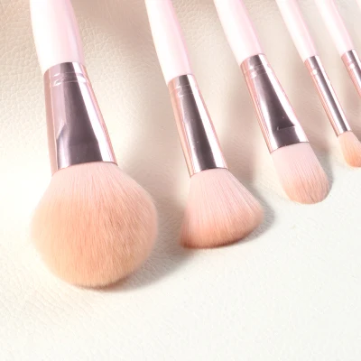 Jukai 8-Piece Makeup Brush Set: Powder Blusher Brush Storage Beauty Tools