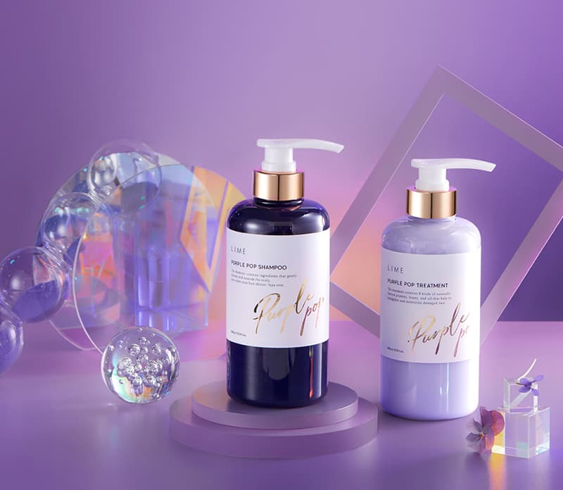 LIME Purple-Pop Shampoo &amp; Treatment, hair care