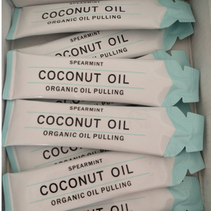 Made USA Wholesale Coconut Oil Pulling 14 Sachets Teeth Natural Charcoal Whitening Set Mint Mouth Wash