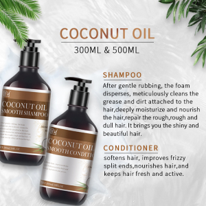 Natural  Coconut Oil Hair Strength Shampoo hair care products wholesale