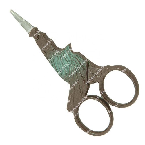 New High Quality Stainless Steel Fancy Printed Needle Pointed Embroidery Scissors By Farhan Products & Co
