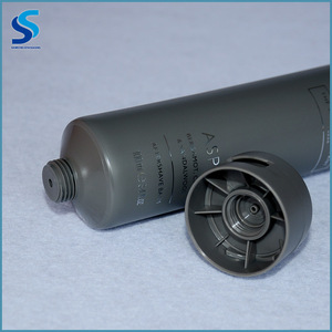 OEM 40mm diameter aftershave balm container customized plastic cosmetic hot stamping tube for man
